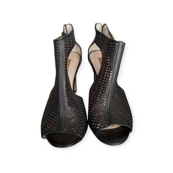 LOUISE ET CIE OLIVIA 2 BLACK BOOTIE HEEL SZ.10 EUC. - Picture 3 of 9